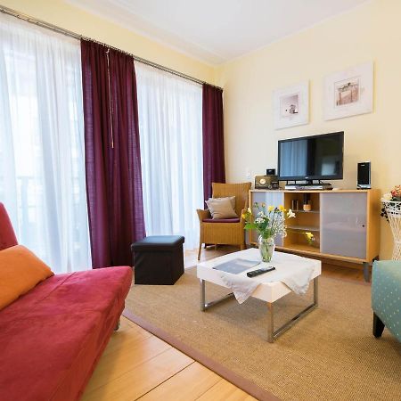 Kaiservillen Heringsdorf - 1-Raum-Ferienwohnung Mit Balkon Dr3 Eksteriør billede